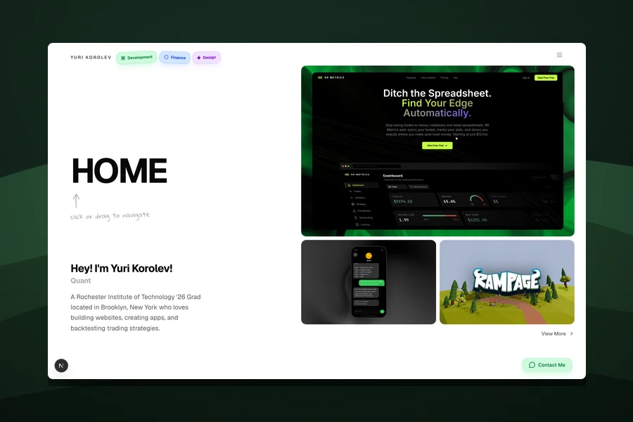 Portfolio — Nobody could work out how to use it